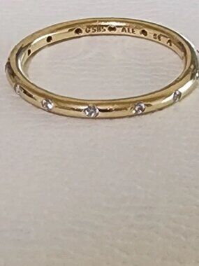 1pcs Pandora Pandora Gold Droplets Ring MRSP$450